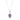 Shrieking Violet Purple Haze Medium Teardrop Pendant BLP05