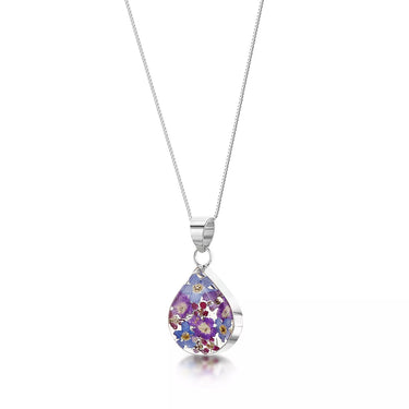 Shrieking Violet Purple Haze Medium Teardrop Pendant BLP05