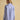 Joules Amilla Jonty Blue and White Boyfriend Fit Shirt
