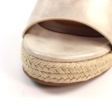 Lunar Rochester Beige Wedge Sandal