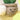 Cream Bunny with Plant Decorative Ornament