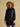Joules Women's Kenley Long Padded Coat With Hood in Black