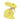 TALKING TABLES SPRING BUNNY YELLOW 10" GRASS BUNNY
