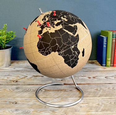 Large Cork Globe