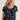 Seasalt Appletree Keyhole Detail T‑Shirt – Bottlebrush Maritime