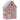 Village Pottery Shutter House Pink Tealight Holder