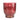 PEONY AND WATER LILY GLASS FOOTED CANDLE