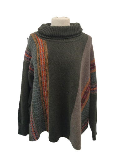 Eribe Montrose Cowl Sweater in Bracken