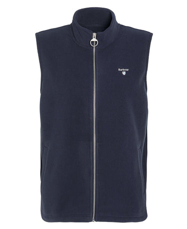 Barbour Essentials Fleece Gilet in Classic Navy