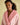 Joules Matilda Pink and White Fleece Lined Dressing Gown