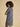 Joules Jane Navy Striped Button Collared Knee Length Dress