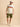 Brakeburn Chest Stripe Mens Cotton T shirt in Ecru