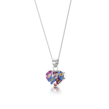 Shrieking Violet Purple Haze SM Heart Pendant