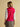 Joules Holly Knitted Crew Neck Vest in Pink/Red Stripe