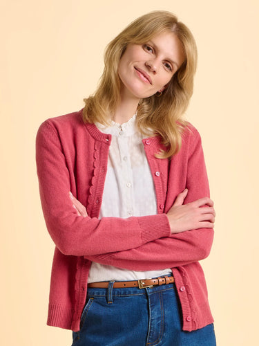 Brakeburn Tempest Cardigan in Pink