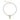 Xuxa White Jade Stone Natural Beaded Charm Necklace