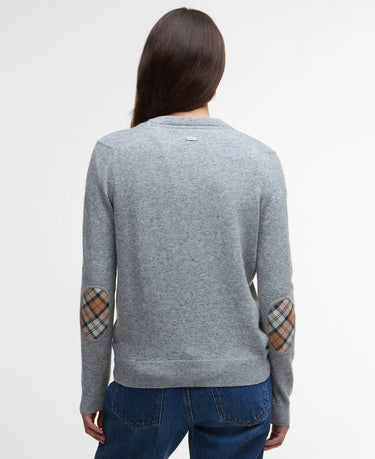 Barbour Pendle Cardigan in Grey Marl