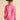 Joules Lulworth Pink Funnel Neck Fleece