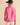 Joules Lulworth Pink Funnel Neck Fleece