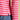 Joules Harbour Pink & Red Long Sleeve Striped Boat Neck Breton Top