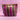 Maegen Pouch – Brown/Olive/Pink