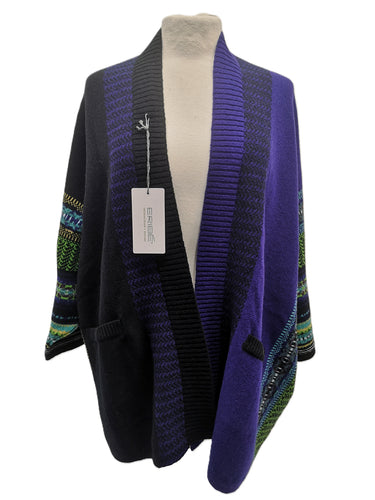 Eribe Montrose Blanket Coat in Sirius
