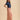 Brakeburn Women's Striped Straight Leg Jeans in Rust