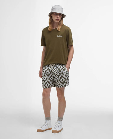 Barbour Homelane Swim Shorts in Light Sage