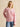 Joules Dibbly Cotton Cable Knit Cricket Jumper in Pink
