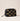Elizabeth Scarlett Honey Bee Velvet Makeup Bag - Charcoal