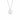 Clogau Paw Prints Sterling Silver Heart Pendant with Topaz - 3SPMH769