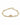 Clogau Nature's Wonder 9ct Solid Gold Honey Bee Double-Chain Bracelet - GHBE835