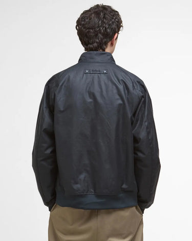 Barbour Men's Modern Royston Waxed Jacket in Navy