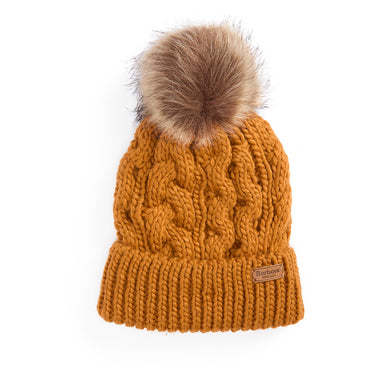 Barbour Ladies Penshaw Cable-Knit Beanie AW25