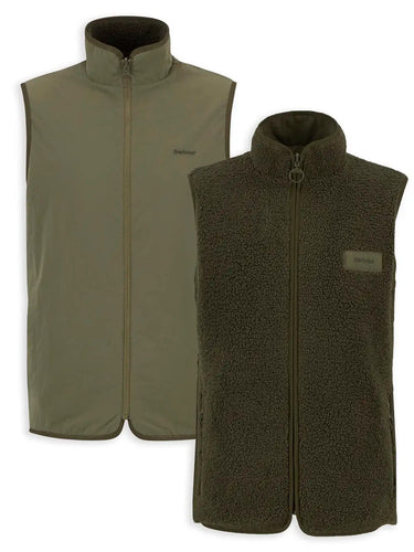 Barbour Men's Reversible Fleece Gilet