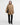 Barbour Clementine Wool Scarf Coat in Camel