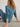 White Stuff Clara Long Sleeve Sparkle Tee in Mid Blue