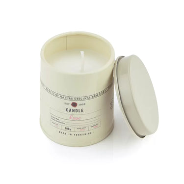 FIKKERTS SMALL ROSE CANDLE TIN