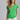 White Stuff Nelly Notch V‑Neck Tee – Bright Green