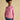 Joules Pink Classic Crew Neck Cotton Cable Knit Jumper