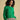Joules Green Relaxed Knitted Button Up Cardigan