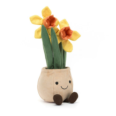 Jellycat Amuseable Daffodil Pot Soft Toy