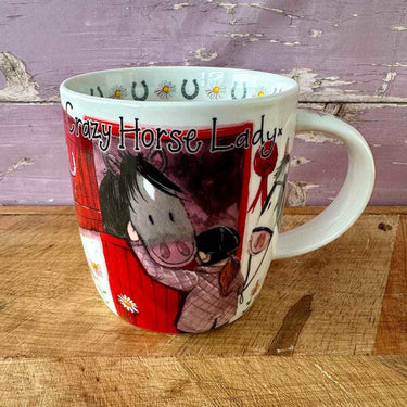 Alex Clark 'Crazy Horse Lady' Mug