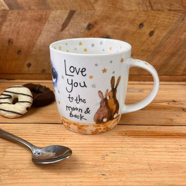 Alex Clark 'Love You to the Moon and Back' Mug