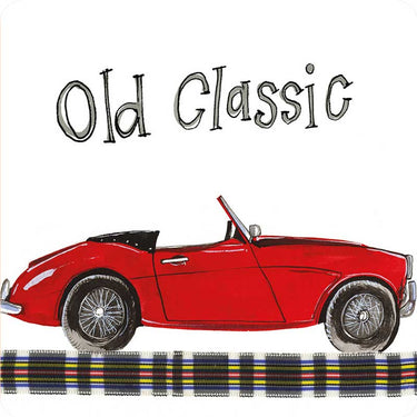 Alex Clark 'Old Classic Car' Coaster