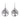 Annabella Moore 'Good Luck' Earrings