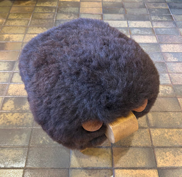 Sheepskin Sheep Footstool