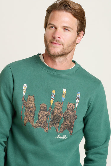 Brakeburn Bear Crew Neck Sweatshirt