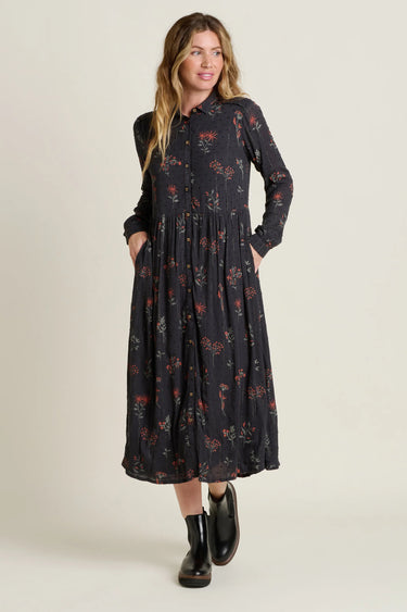 Brakeburn Bella Maxi Shirt Dress