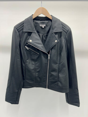 First Avenue Women's Traditional Biker Jacket